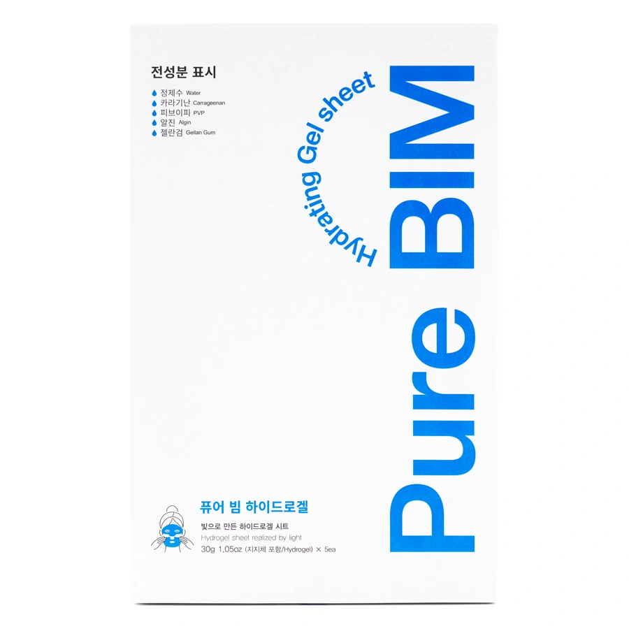 BIM_002 Pure BIM Hydrating Gel Sheet (5 Miếng/Hộp)