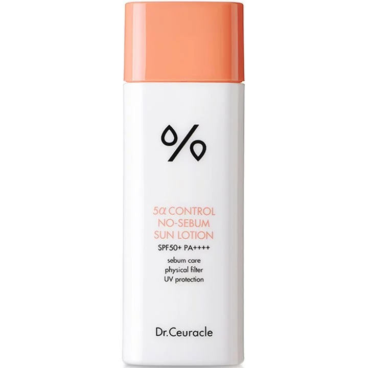 DRC_001 Dr. Ceuracle 5-Alpha Control No Sebum Sun Lotion SPF50+ PA++++ (50ml)